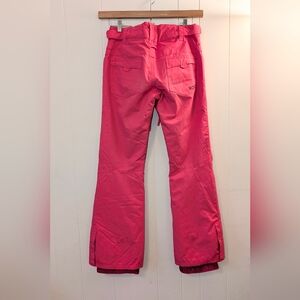 Roxy insulated snow pants featuring DryFlight waterproof technology.